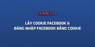 Lấy cookie Facebook & Đăng nhập Facebook bừang cookie nhập chóng
